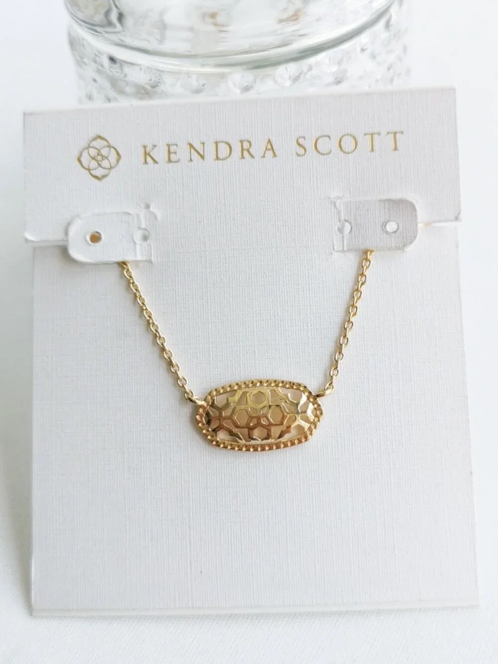 Kendra Scott Gold Quatrefoil Elisa Ring